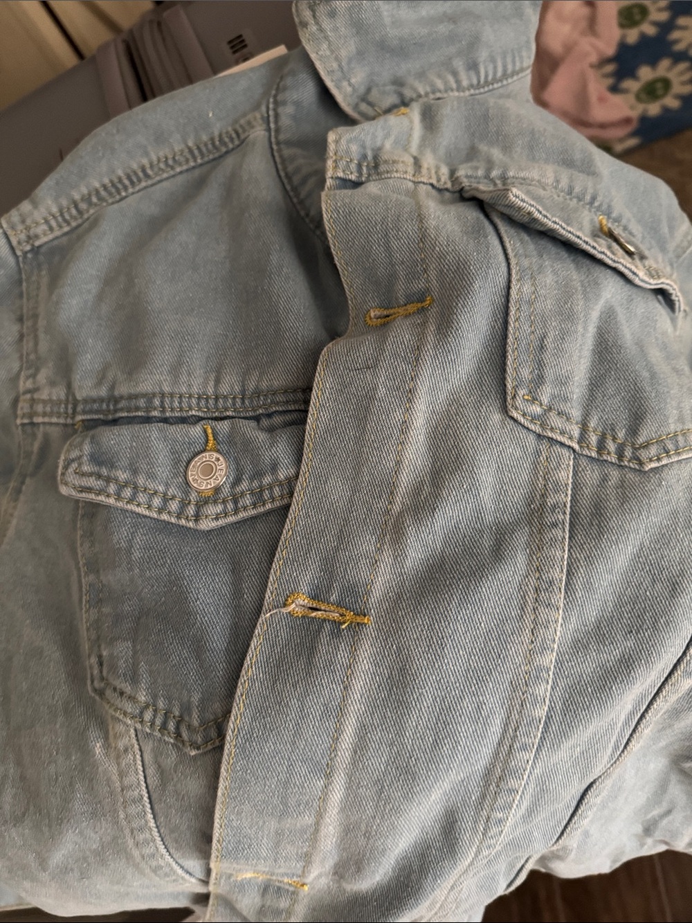 Light Wash women’s Denim Jacket - Casual Everyday Layer